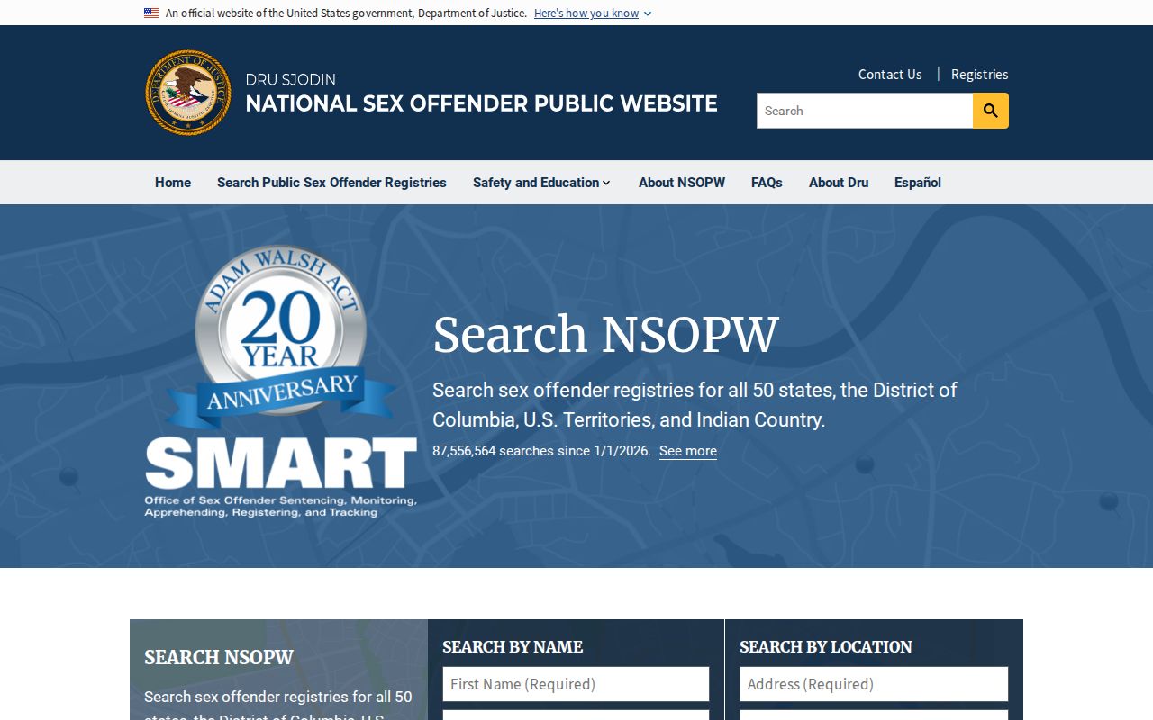 Dent County sex offender national registry search layer